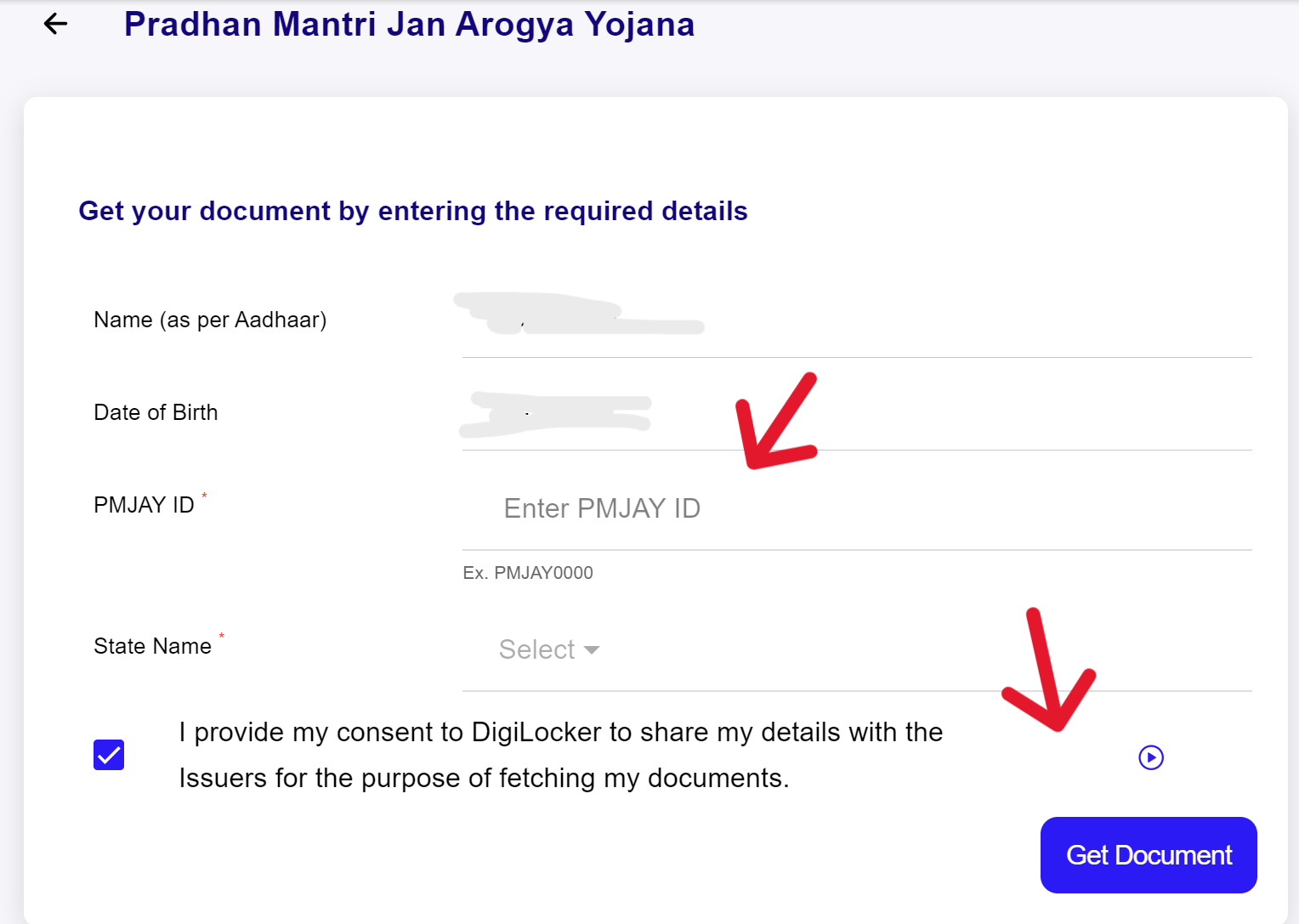Ayushman Card Download on DigiLocker